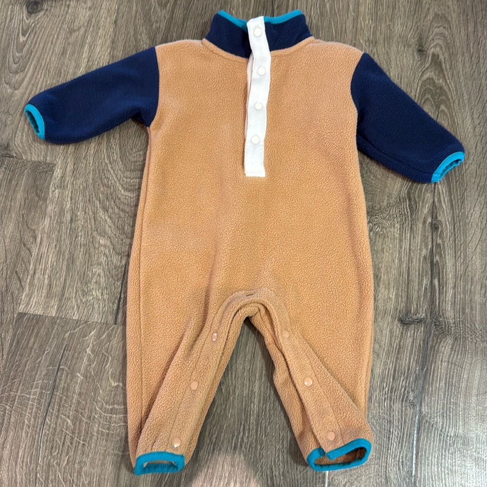 Nordstrom Tucker + Tate Tan Fleece Onesie (6M) Worn Once!!